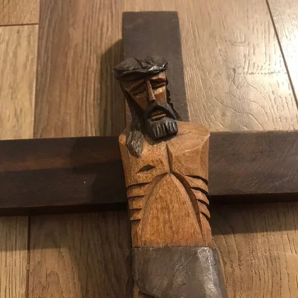 Mission San Diego Crucifix - Handmade Wood - Mexican Made - Arms of Christ